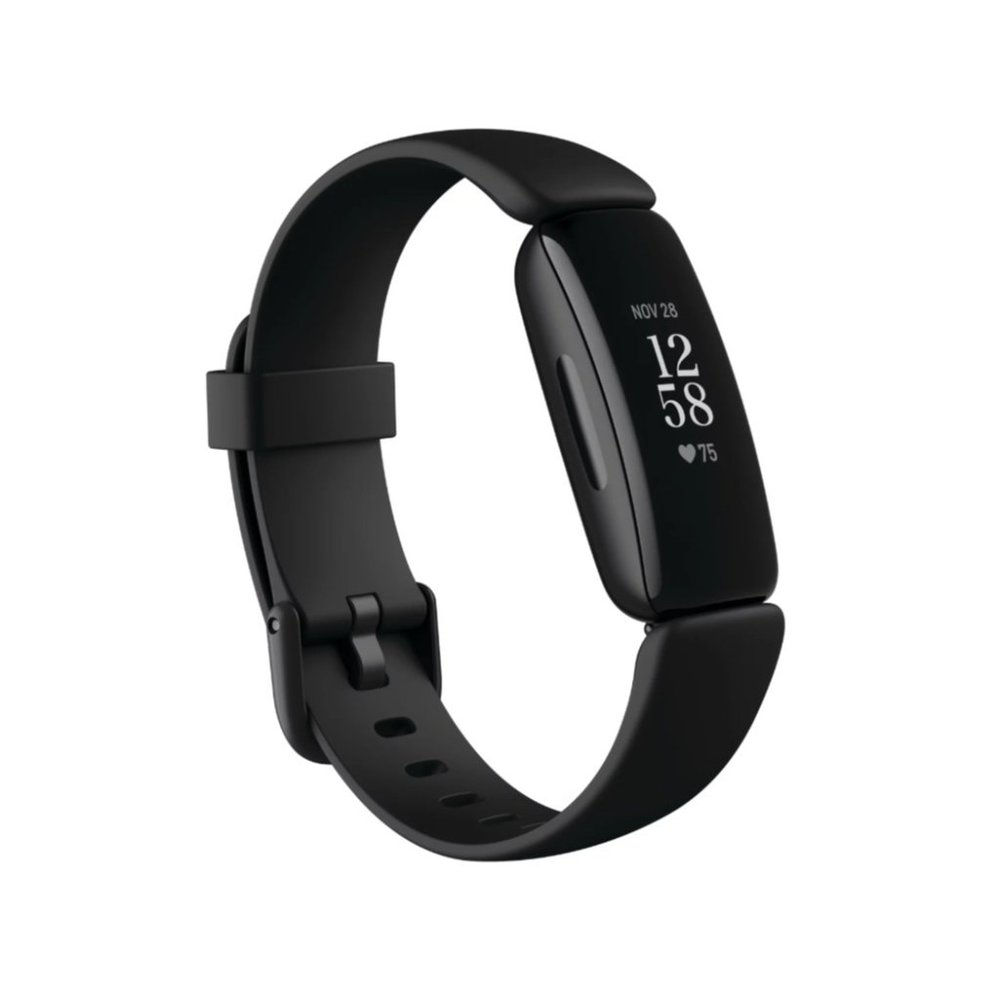 Fitbit Inspire 2 Black, Small & Large Bands Included